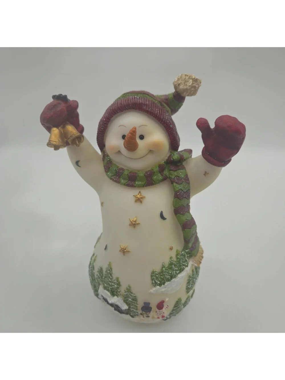 Vintage Set Of 2 Home Interior Snowmen 8